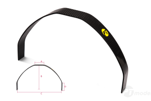 Uhlíkový podvozek 1300g
